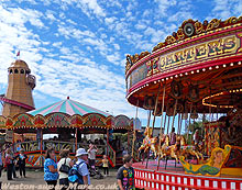 Traditional funfair rides, Weston-super-Mare